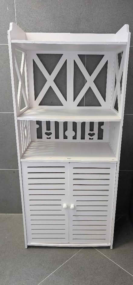 Photo of free Bathroom storage unit (Elizabeth Gate TW8) #1