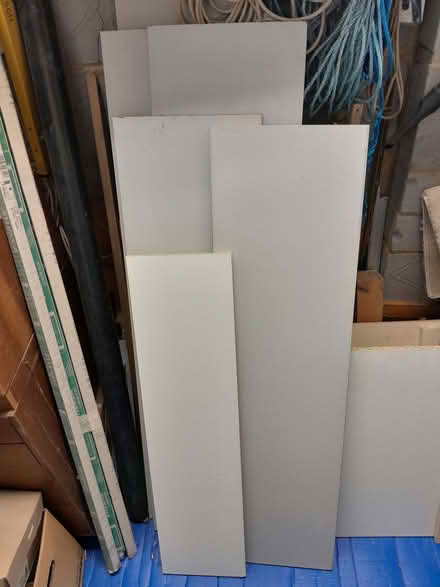 Photo of free White & light brown MDF Contiboards for shelving s (Tolworth KT5) #2