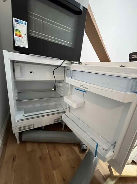 Photo of free Integrated mini fridge with a small freezer (Cannongate EH8) #1