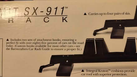 Photo of free Barrecrafters roof-mounted ski rack (Saugus) #2