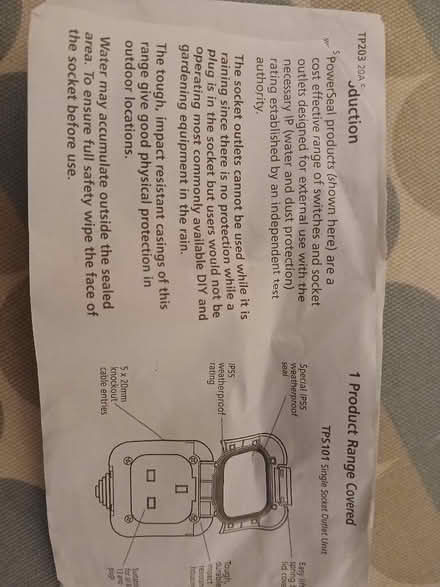 Photo of free socket (Parkwood Rainham ME8) #3