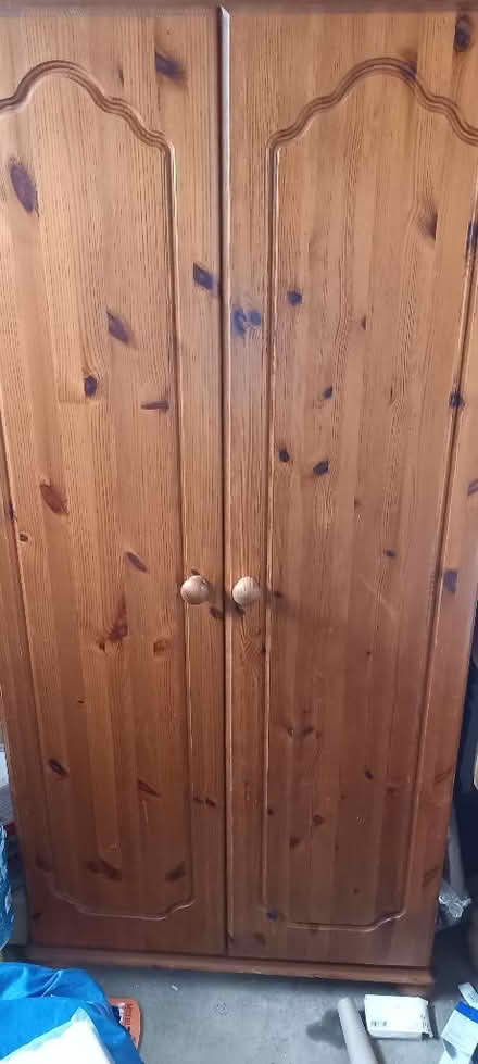 Photo of free Pine Wardrobe (East Runton NR27) #2