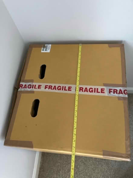 Photo of free Large sturdy cardboard box 25x22x21 (LD8) #3