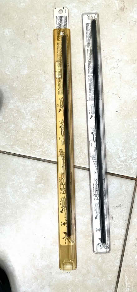 Photo of free Toyota wiper inserts (Skokie) #2