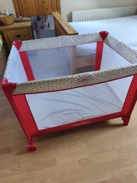 Photo of free Travel cot + bath accessories (Belmullet) #1