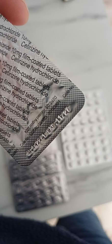 Photo of free 135 Antihistamines. Sealed. In Date (Chesham HP5) #2