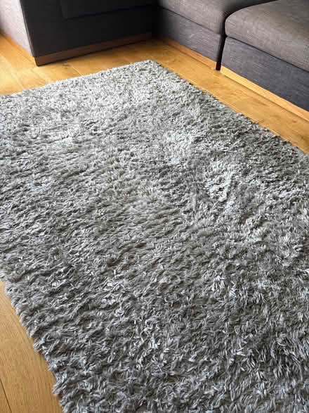 Photo of free Grey rug (Clapham) #2