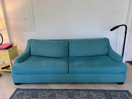 Photo of free Blue sofa/hide-a-bed (Beacon, near Main St) #1