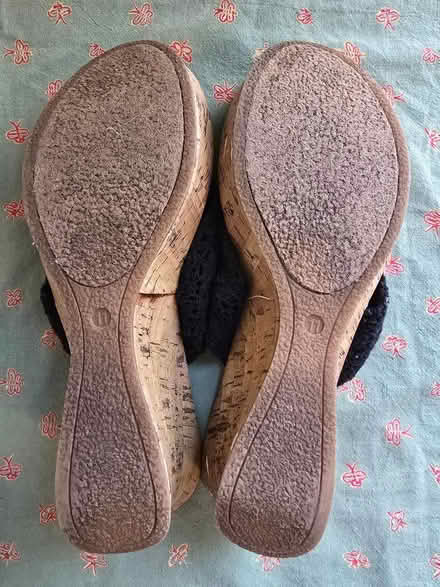 Photo of free Black Cork Wedge Sandals W11 (West 7th) #4