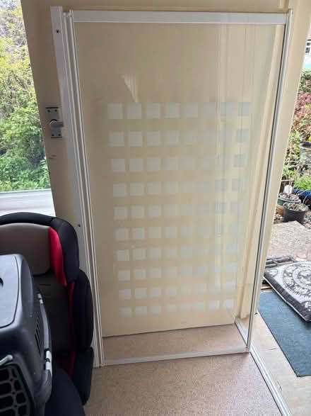 Photo of free Glass shower screen, maybe suitable for plant cloche? (Llanfyllin SY22) #1
