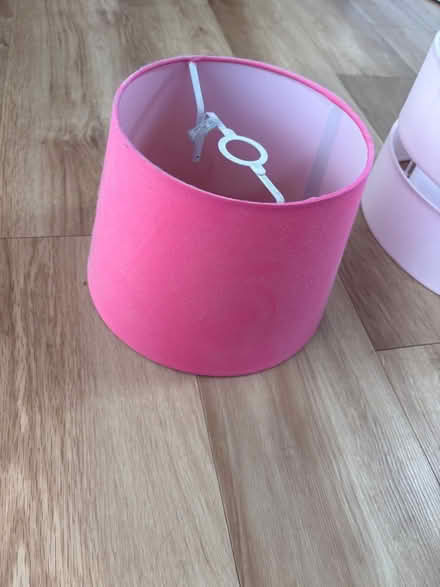 Photo of free Small pink lampshade (Southdown BA2) #1