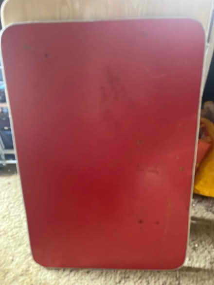 Photo of free Red Picnic table (Shirley, Croydon) #1