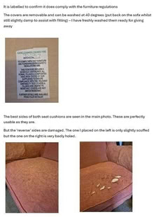 Photo of free Old Sofa (Altrincham WA15) #3