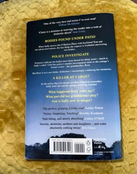 Photo of free Claire Douglas Book (Hemel Hempstead HP3) #2