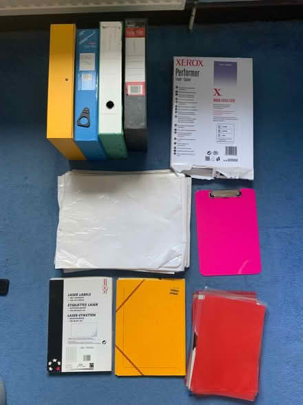 Photo of free Bundle of stationary for home office (Ducklington OX29) #1