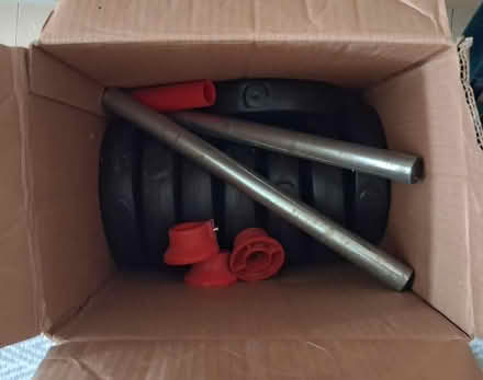 Photo of free 2 x weights/dumbells (GU21 St. John's, Woking) #1
