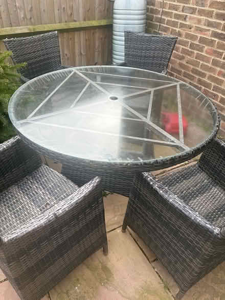 Photo of free Garden table and chairs (Lewes, BN7) #1