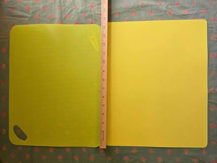 Photo of free 2 Yellow Cutting Boards (West 7th) #3