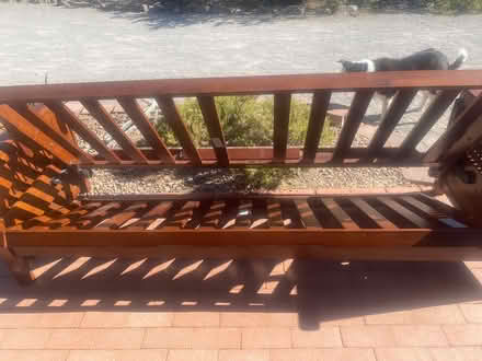 Photo of free Futon frame, queen size (South off of Las Alturas) #1