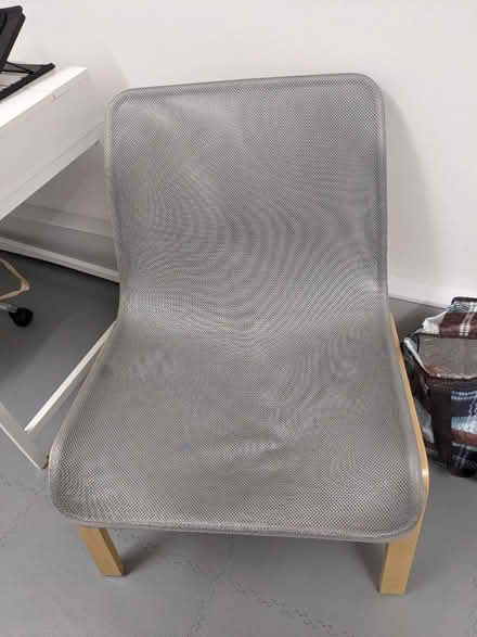 Photo of free Grey netted office lounge chair (N5 2EF) #1
