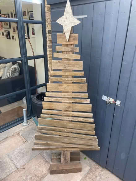 Photo of free Rustic handmade Christmas tree (St Margarets TW1) #1