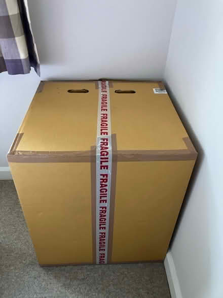 Photo of free Large sturdy cardboard box 25x22x21 (LD8) #1