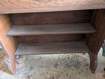 Photo of free Solid oak writing desk (Pant SY10) #2