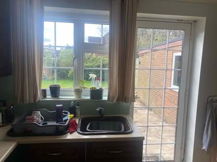 Photo of free Pair of used eyelet curtains (Hillingdon UB10) #4