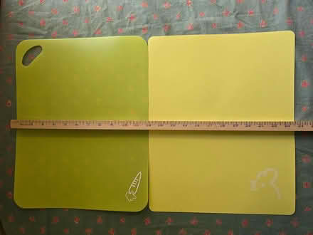 Photo of free 2 Yellow Cutting Boards (West 7th) #2