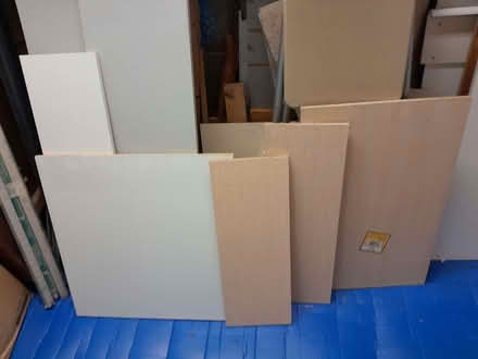 Photo of free White & light brown MDF Contiboards for shelving s (Tolworth KT5) #3