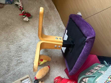Photo of free Purple foot stool (CT17) #2