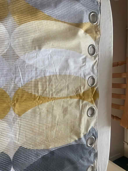 Photo of free Dunelm eyelet curtains (Hillingdon UB10) #2