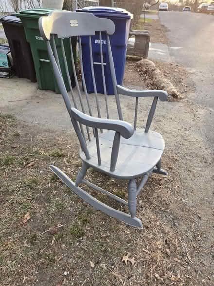 Photo of free Rocking chair (Reading Center) #2