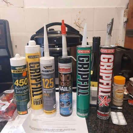 Photo of free Silicone, caulk, Glues (SY13 Whitchurch) #1