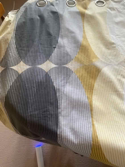 Photo of free Dunelm eyelet curtains (Hillingdon UB10) #3