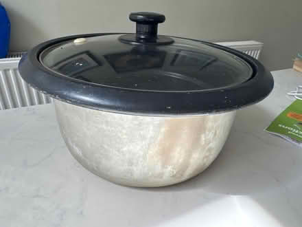 Photo of free Mud kitchen? Pan with lid (Parkhead S11) #1