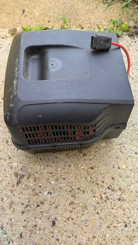 Photo of free Grass box and cable believed to be for a Qualcast lawn mower (Sandown PO36) #1