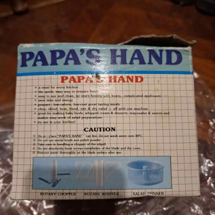 Photo of free Papa's Hand (Perivale Greenford) #3
