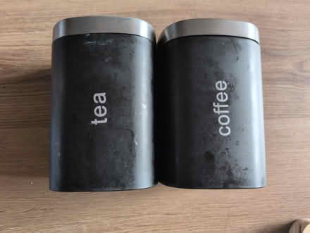 Photo of free Tea and Coffee Canisters (Bowerham LA1) #1