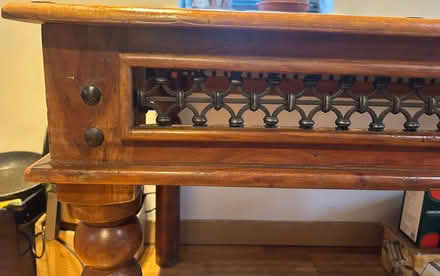 Photo of free Solid wooden dining table (Baldock SG7) #3