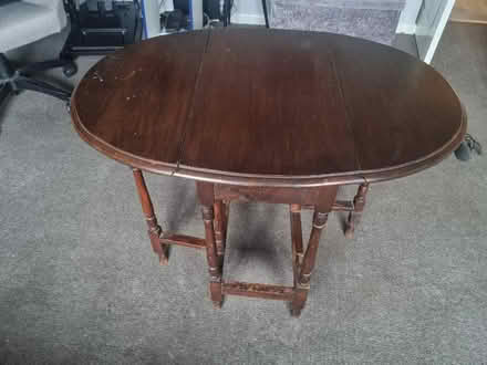 Photo of free Small Drop leaf table (Ashton-U-Lyne OL7) #1