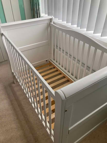 Photo of free Wood cot bed (Chichester city centre) #3