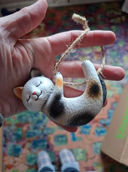 Photo of free Hanging cat ornament, Old Woking (Woking, GU22) #1