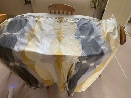 Photo of free Dunelm eyelet curtains (Hillingdon UB10) #1