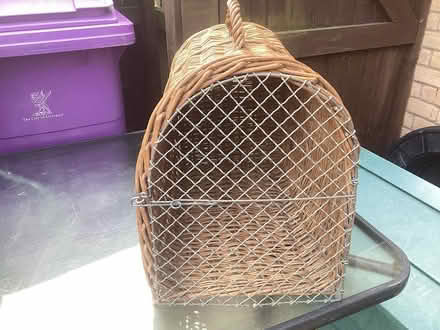 Photo of free Whicker basket pet carrier (Southport PR9) #1
