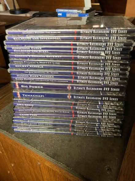 Photo of free Ultimate railroad DVD set (Watertown, near Waverly Square) #1