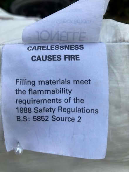 Photo of free Big cushion (Woodstock OX20) #3