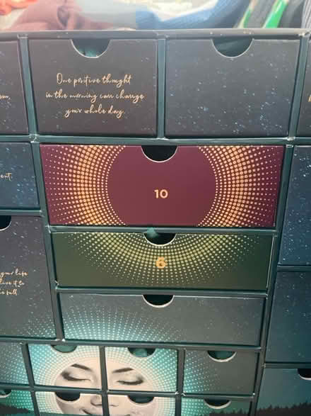 Photo of free Cardboard advent/ storage box (Ingatestone CM4) #3