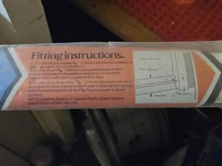 Photo of free As new draught excluder (Smiths Estate OX28) #3