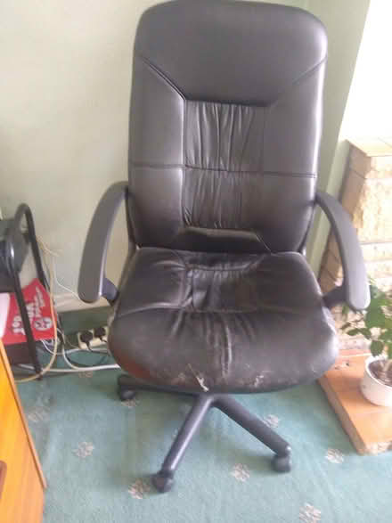 Photo of free Black chair (Brinscall PR6) #2